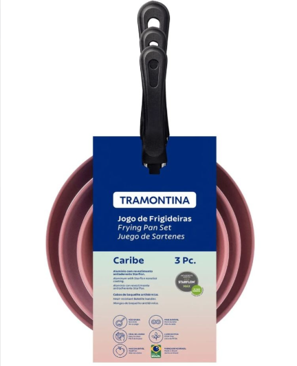 Set 3 Sartenes tramontina